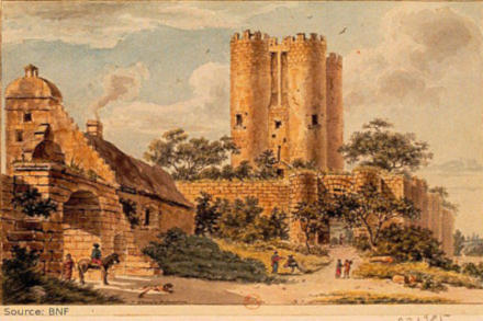 Le château d'Ambleny vers 1770