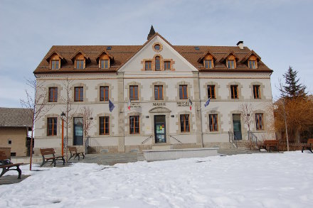 La mairie d'<strong>Ancelle</strong>