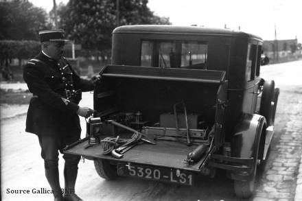 Police de la Route en 1932