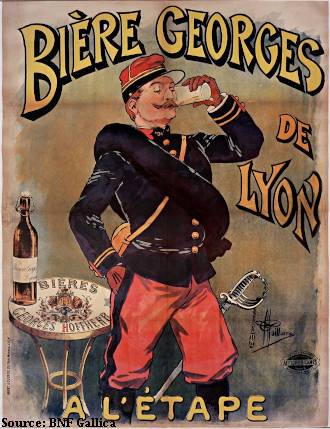 Lyon, Georges, sa bière d'étape...