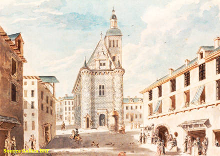 L'Ancien Hôtel de Ville au XVIII°
