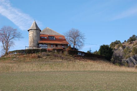 Le château de Rousset...