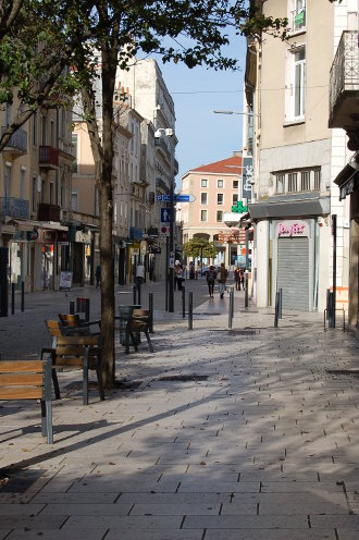 Balade dans le centre piétonnier...