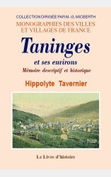 Mémoire descriptif et historique de Tanninges et ses environs