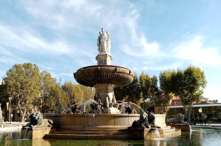 La fontaine de la Rotonde