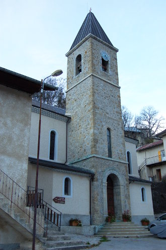 L'église date du XVIII°...