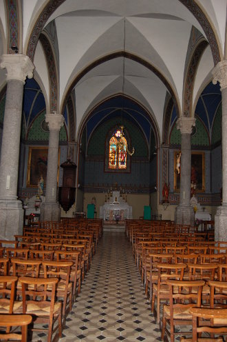 Dans l'église St Jean le Baptiste