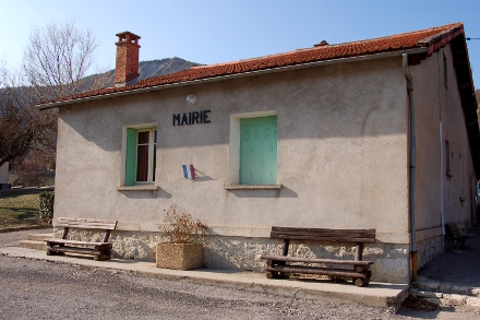 La mairie de <strong>Barret-sur-Méouge</strong>