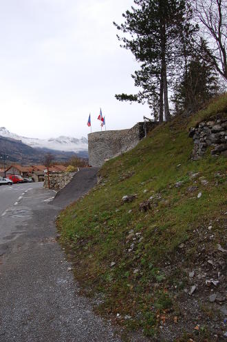 Le château de <strong>La Bâtie-Neuve</strong> dominait la paroisse