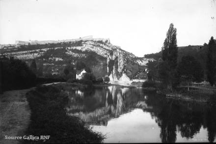 Le Doubs et la citadelle en 1912