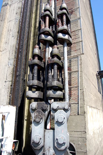 Les palans du pont de Recouvrance