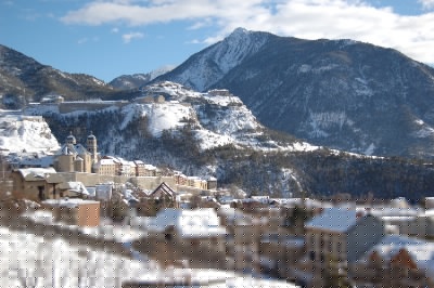 Arrivant à Briançon...