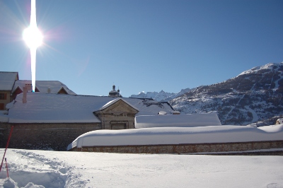 Le ciel, le soleil, la neige...