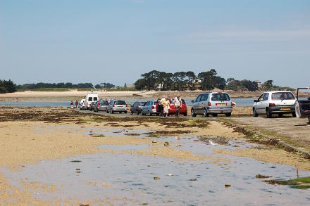 Vers l'Île Callot