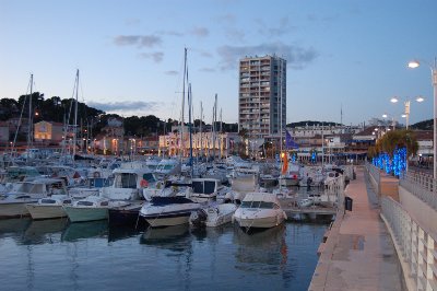 Le port, un soir de Noel