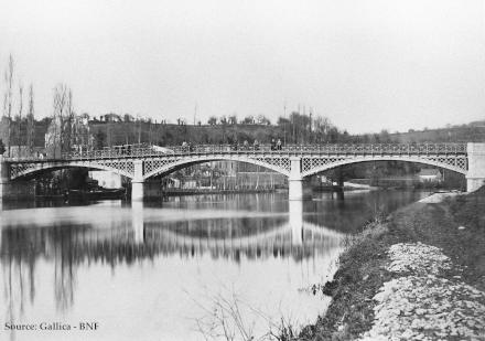 Ponts sur la Mayenne - Changé en 1873