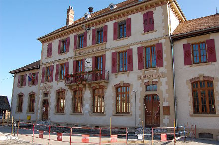 La mairie de Clelles...