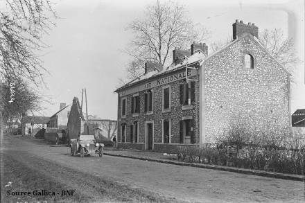 La gendarmerie détruite en 1915