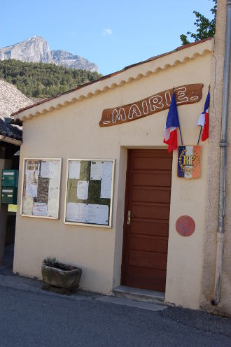 La mairie de <strong>Draix</strong>...