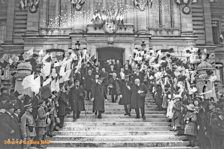 Visite présidentielle d'Alexandre Millerand en 1923