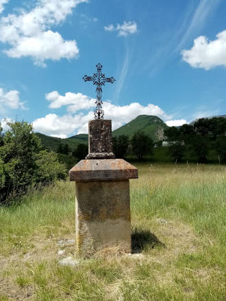 Il orne le bord du chemin