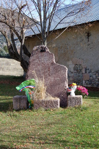 Le monument aux morts d'<strong>Eygliers</strong>