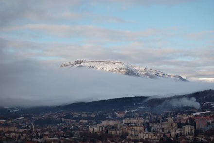 Ceüse sous la neige