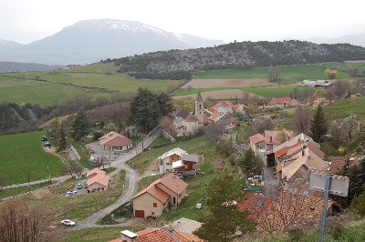 Vu depuis l'ancienne église