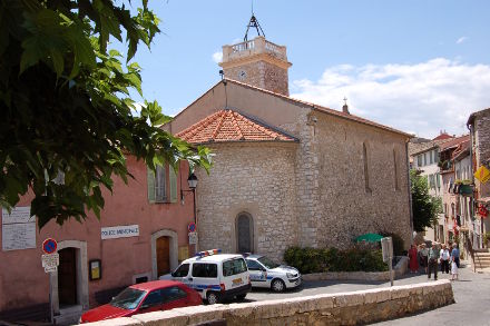 L'église paroissiale de <strong>La Gaude</strong>