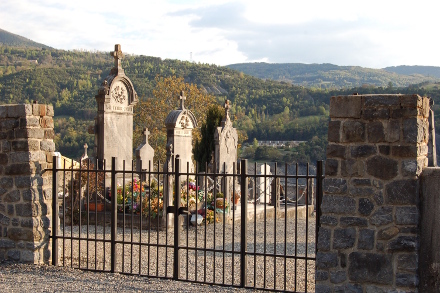 Le cimetière d'Ubaye