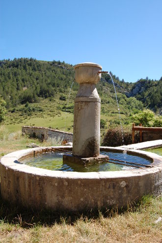 Fontaine et eaux fraiches...