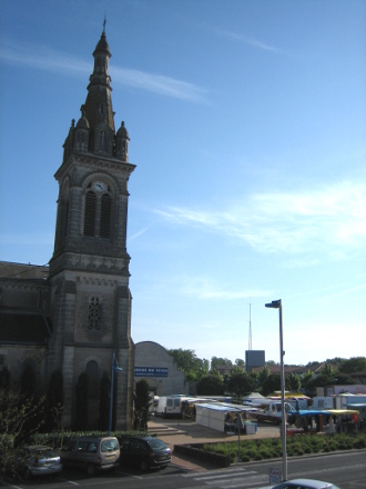 Église et place du marché...