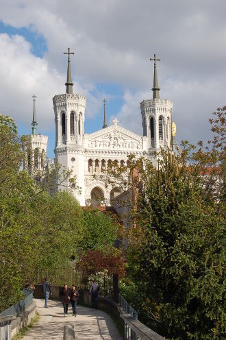 La Basilique de Fourvières...