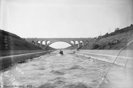 Le viaduc de Marignane en 1927