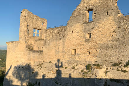 Ombres et vieux château