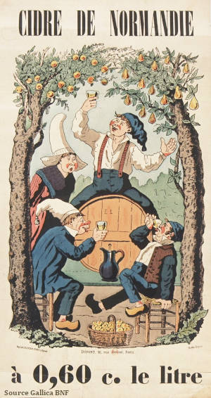 Le cidre en 1850 !