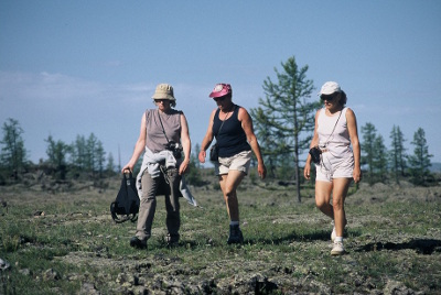 Trekking volcanique