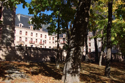 Dans le parc de la forteresse de <strong>Mont-Dauphin</strong>