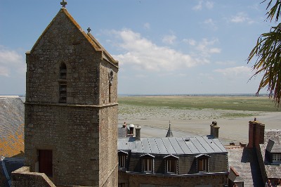 Clocher normand et prés salés...