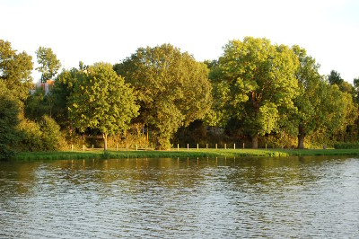 Balade le long du lac au crépuscule...