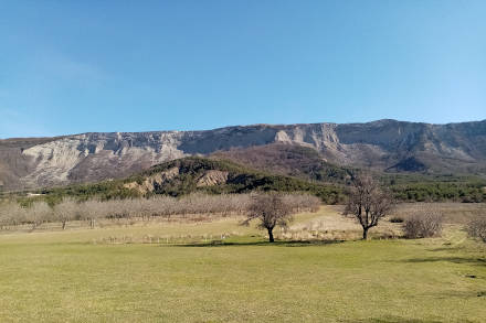 La montagne de Chabre...