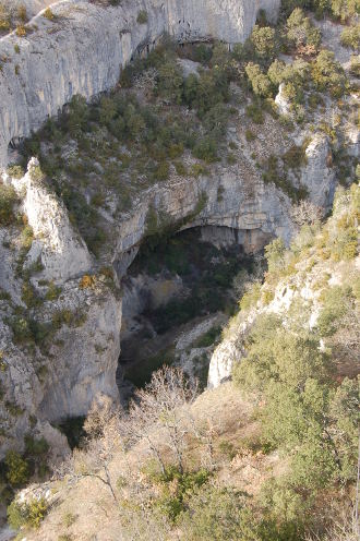 Oppedette et ses gorges