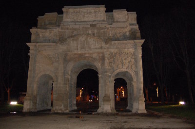 L'arc de triomphe...