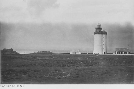 Le phare du Stiff en 1873