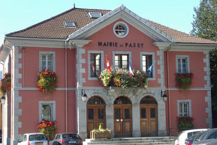La mairie de Passy, en Haute-Savoie