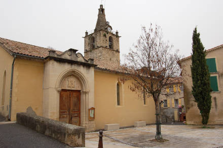 L'église paroissiale de Peyruis