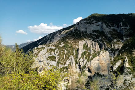 Gorges et cheminées de fées...