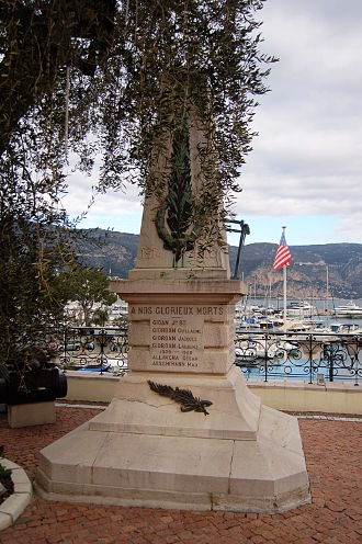 Le monument aux morts