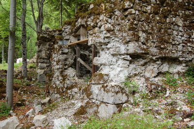 Les ruines du Monastère de Durbon