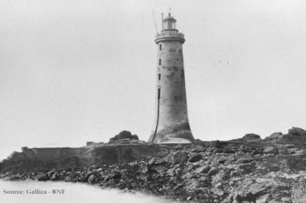 Tour-tan roc'h al Liorzh Vras - Phare du grand jardin en 1873